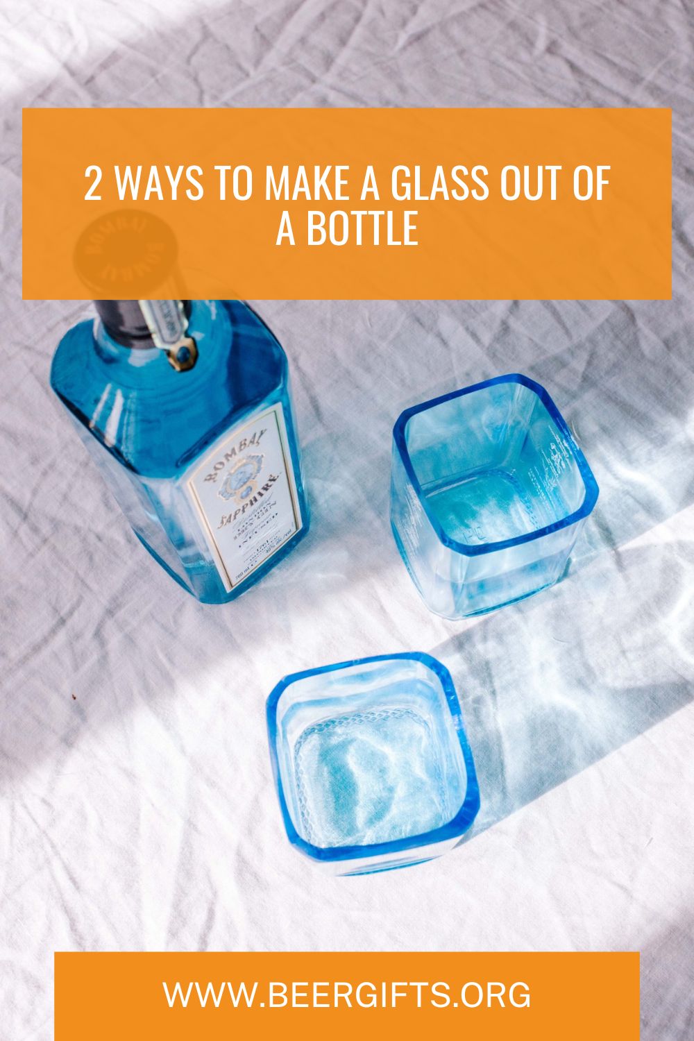 2 Ways to Make a Glass Out of A Bottle 1