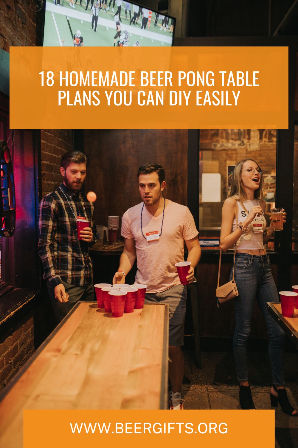 18 Homemade Beer Pong Table Plans You Can DIY Easily 1