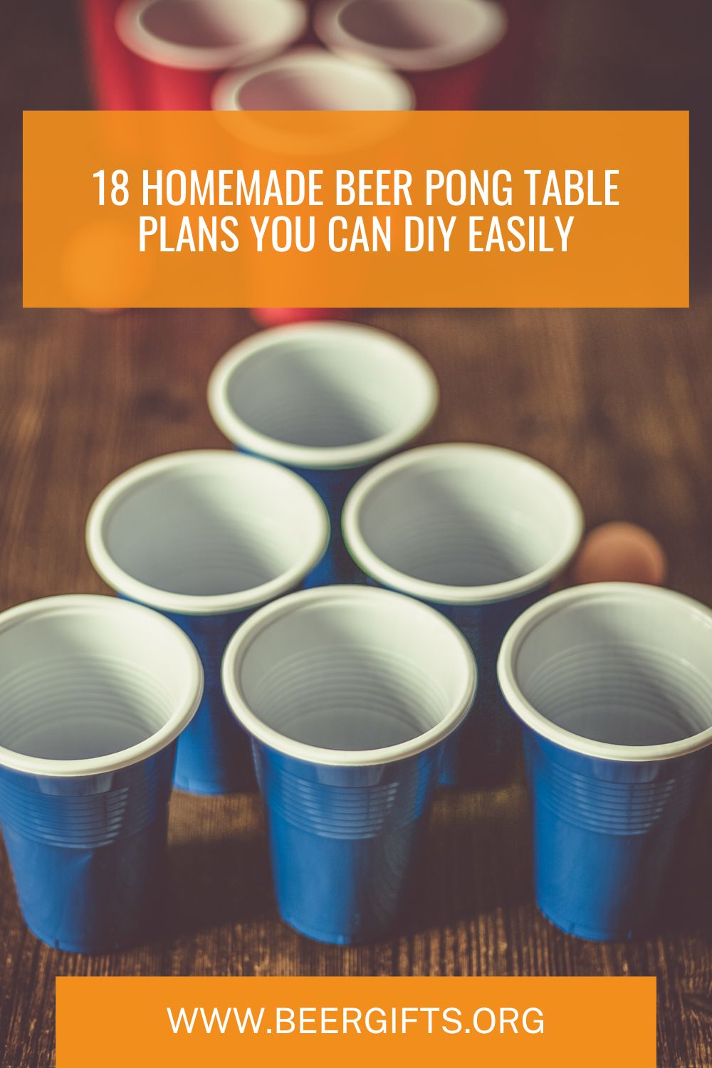 18 Homemade Beer Pong Table Plans You Can DIY Easily 9